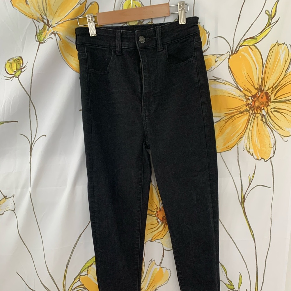 American eagle Ne(x)t level stretch black jeggings